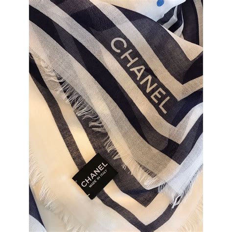 chanel wool scarf uk